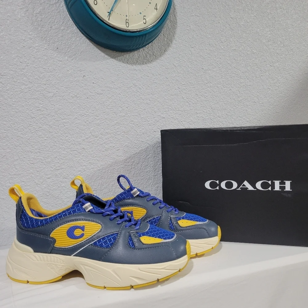 Coach Tech Runner  Men's 7 Medium / Womens 8.5 NEW in Box